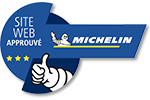 Allopneus est reconnu site web approuvé par Michelin